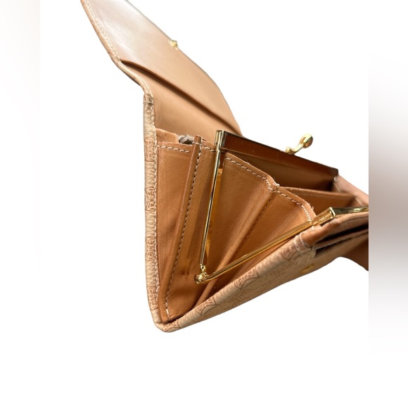 CELINE MACADAM Triomphe Vintage Leather Wallet - Picture 6 of 7